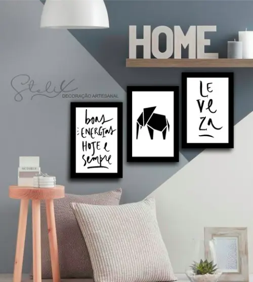 Kit Boas Energias (MÉDIO) - 3 Placas Decorativas