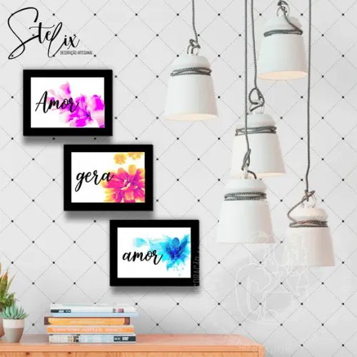 Quadros para Sala Amor Gera Amor