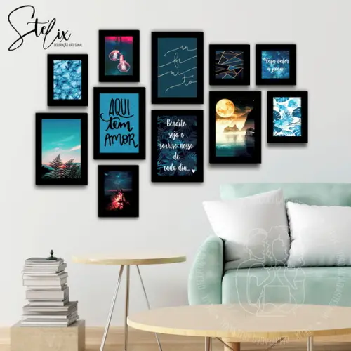 Quadros Decorativos para Sala e Quarto Infinito Tumblr