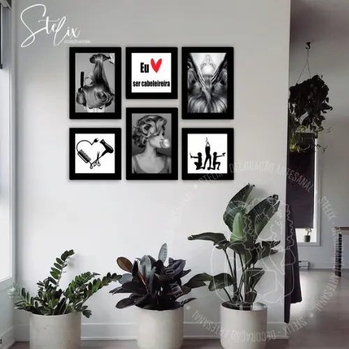 Quadros para Cabeleireira Salão de Beleza
