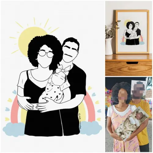 Ilustração Minimalista de Foto (arte Digital)
