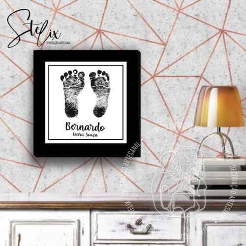 Digital Bebê - Placa Decorativa 20x20