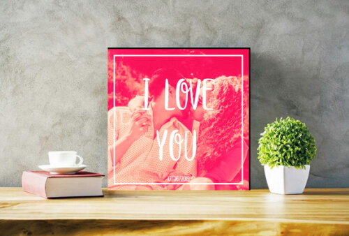 I Love You - Placa Decorativa 30X30