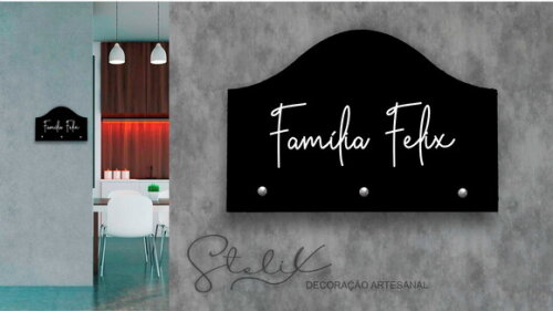 Porta Chaves Personalizado - MDF