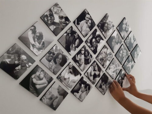 Quadros com Fotos Casal Família Amigos