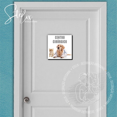 Quadros de Aviso Clínica de Veterinária
