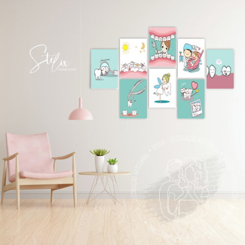 Quadros de Odontologia Dentista Infantil