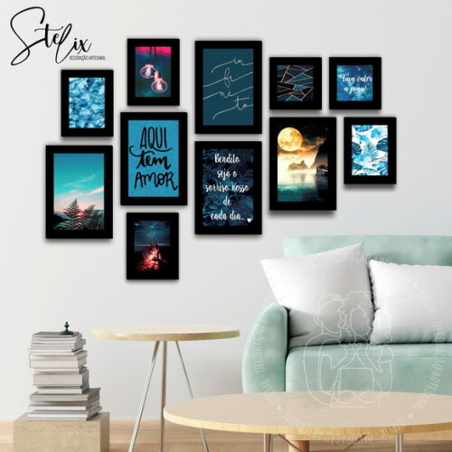 Quadros Decorativos para Sala e Quarto Infinito Tumblr