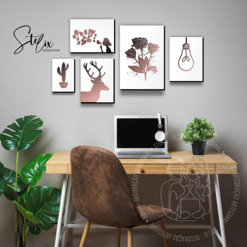 Quadros Decorativos para Sala Moderno Minimalista