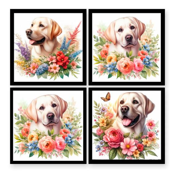 Artes Digitais Quadros Labrador Retriever