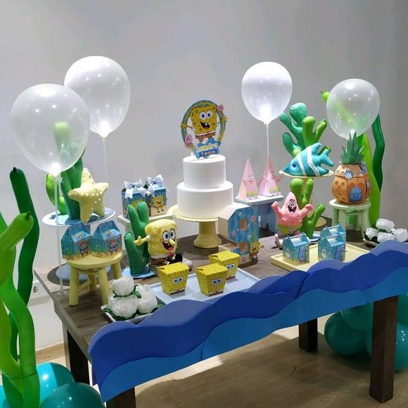 Aluguel de Decoração Bob Esponja