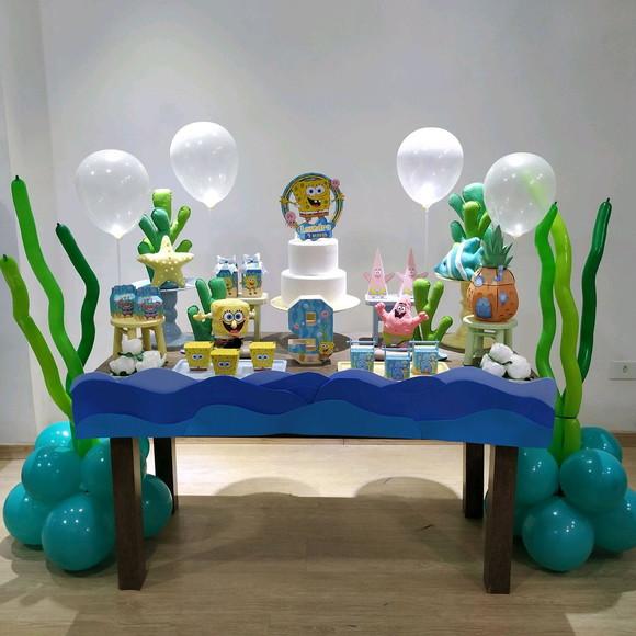 Aluguel de Decoração Bob Esponja
