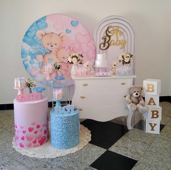 Aluguel de Decoração Chá Revelação