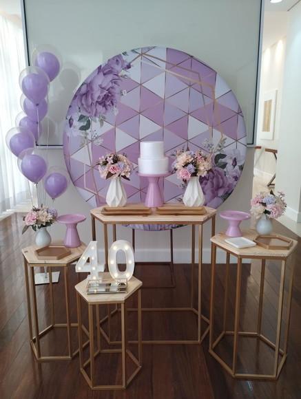 Aluguel de Decoração Festa 40 Anos