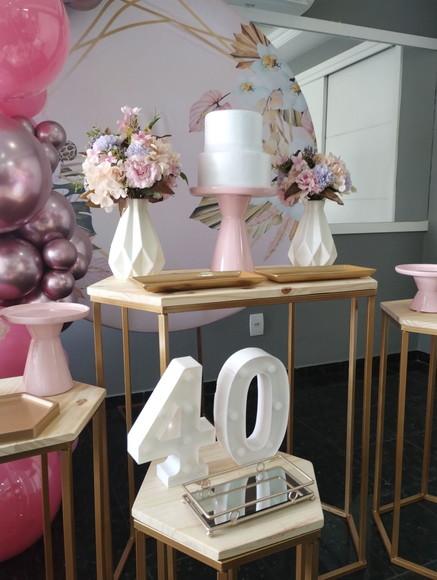 Aluguel de Decoração Festa 40 Anos