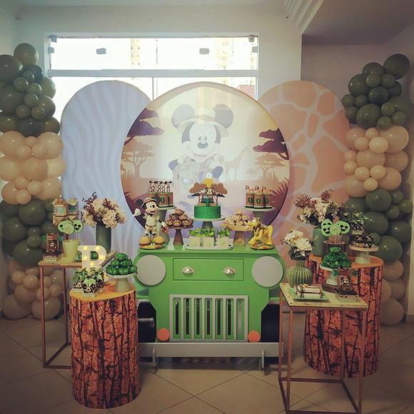 Aluguel de Decoração Mickey Safári