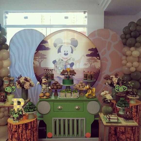 Aluguel de Decoração Mickey Safári