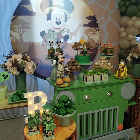 Aluguel de Decoração Mickey Safári