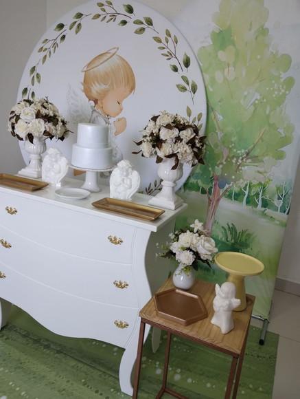 Batizado Amarelo e Branco