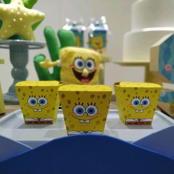 Caixa Bob Esponja Contém 10 Unidades