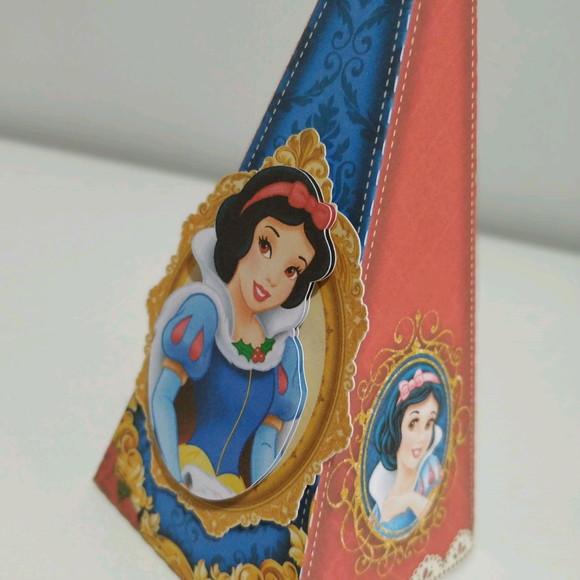 Caixa Cone Branca de Neve Contém 8 Unidades