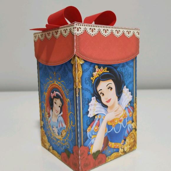 Caixa Presente Branca de Neve 8 Unidades