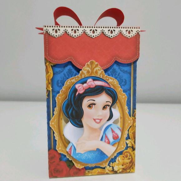 Caixa Presente Branca de Neve 8 Unidades