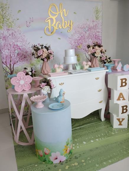 Chá de Bebe Jardim dos Passarinhos