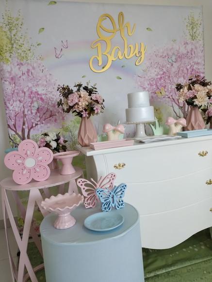 Chá de Bebê Jardim Encantado