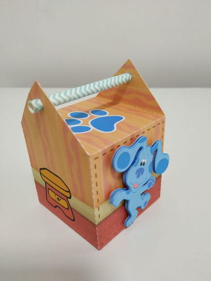 Cubo Canudinho Pistas de Blue 10 Unidades