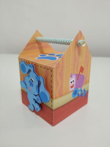 Cubo Canudinho Pistas de Blue 10 Unidades