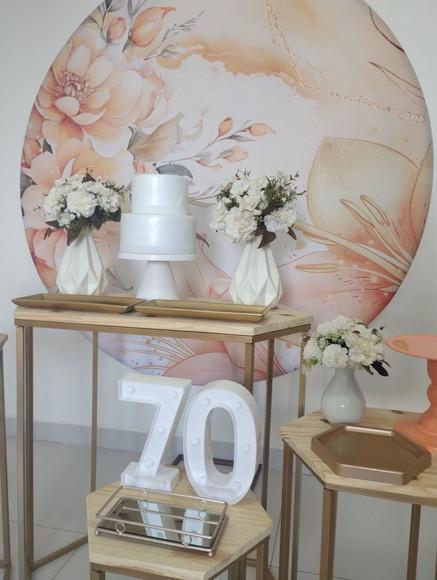 Decoração Adulto 70 Anos