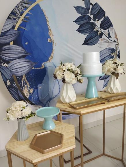 Decoração Azul Festa 20 Anos