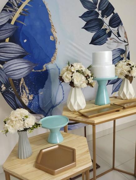 Decoração Azul Festa 30 Anos