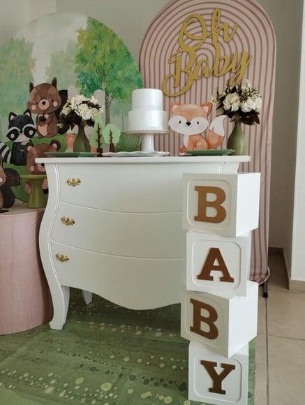 Decoração Bosque Encantado Chá de Bebê