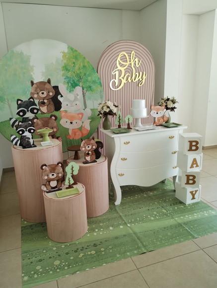 Decoração Bosque Encantado Chá de Bebê
