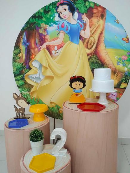 Decoração Branca de Neve