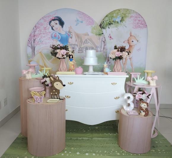 Decoração Branca de Neve