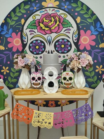 Decoração Caveira Mexicana