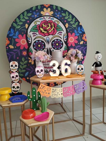 Decoração Caveira Mexicana