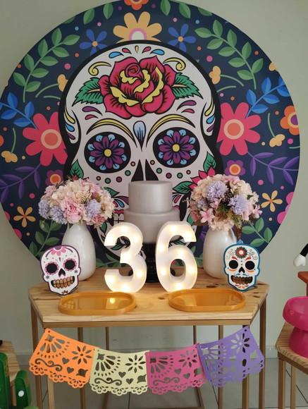 Decoração Caveira Mexicana