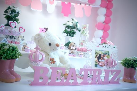 DECORAÇÃO CHÁ DE BEBÊ TEMA URSINHO