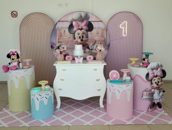 Decoração Confeitaria da Minnie