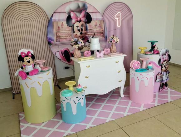Decoração Confeitaria da Minnie