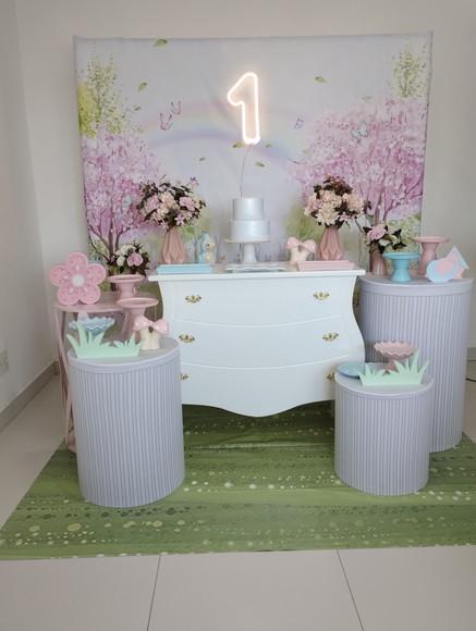 Decoração de Aniversário Jardim dos Passarinhos