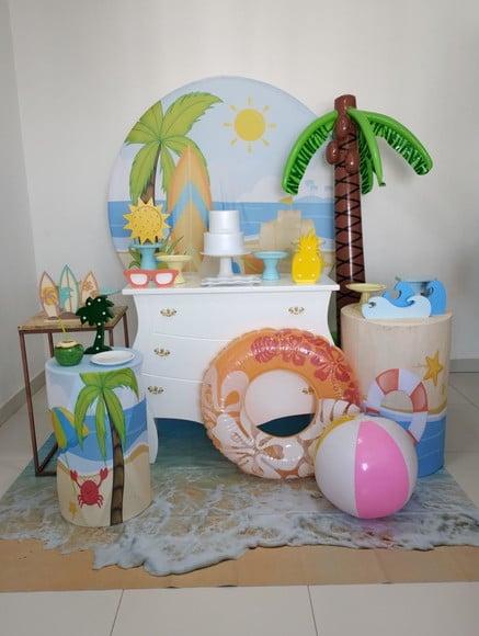 Decoração de Festa Tema Praia