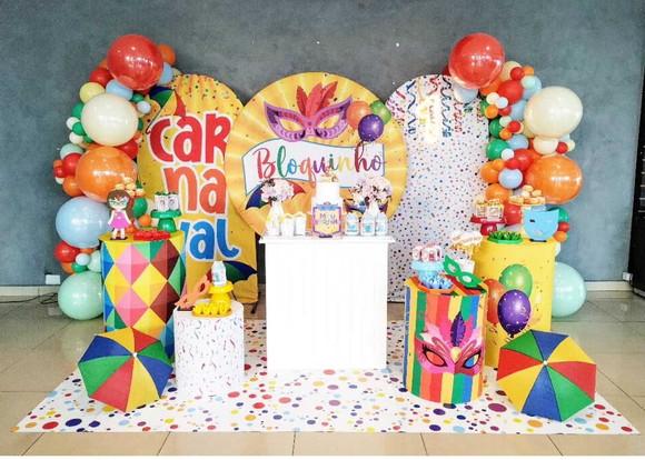 Decoração de Festa Tema Carnaval