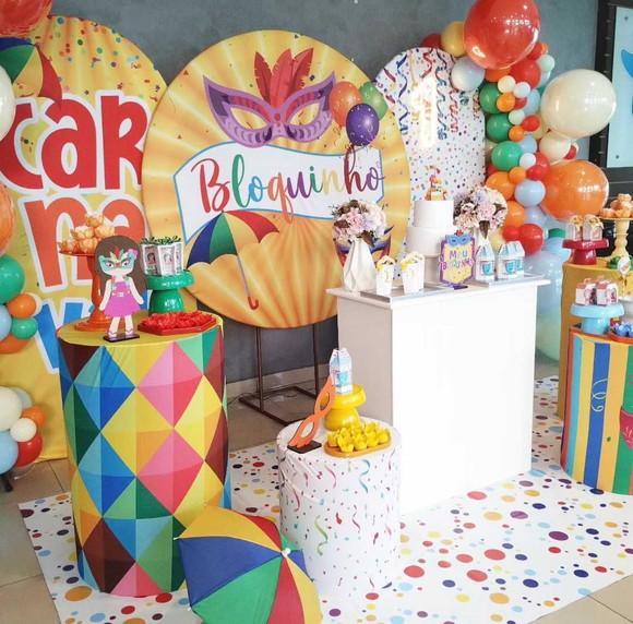Decoração de Festa Tema Carnaval