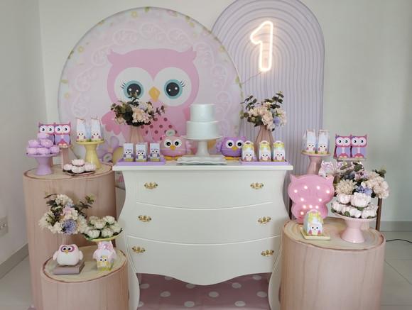 Decoração Festa Coruja