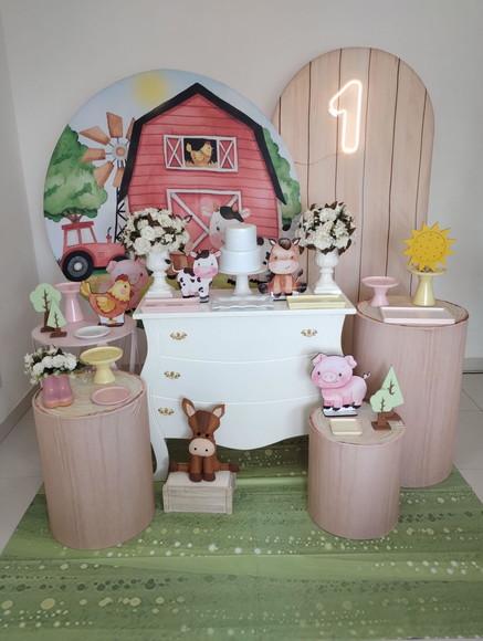Decoração Festa Fazendinha Menina